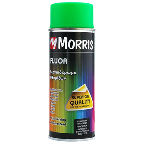 Morris Acrylic Spray Paint Fluorescent Green 400ml