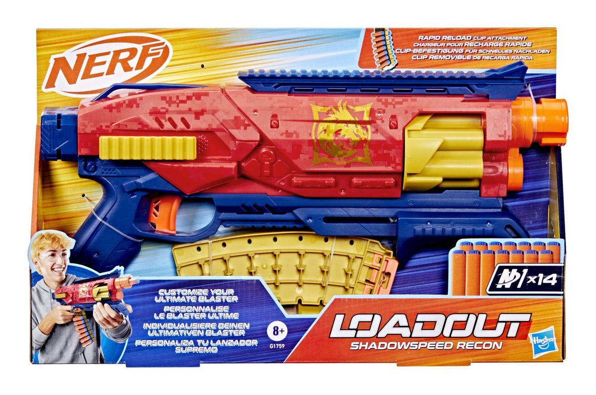 Nerf Loadout Shadowspeed Recon Blaster