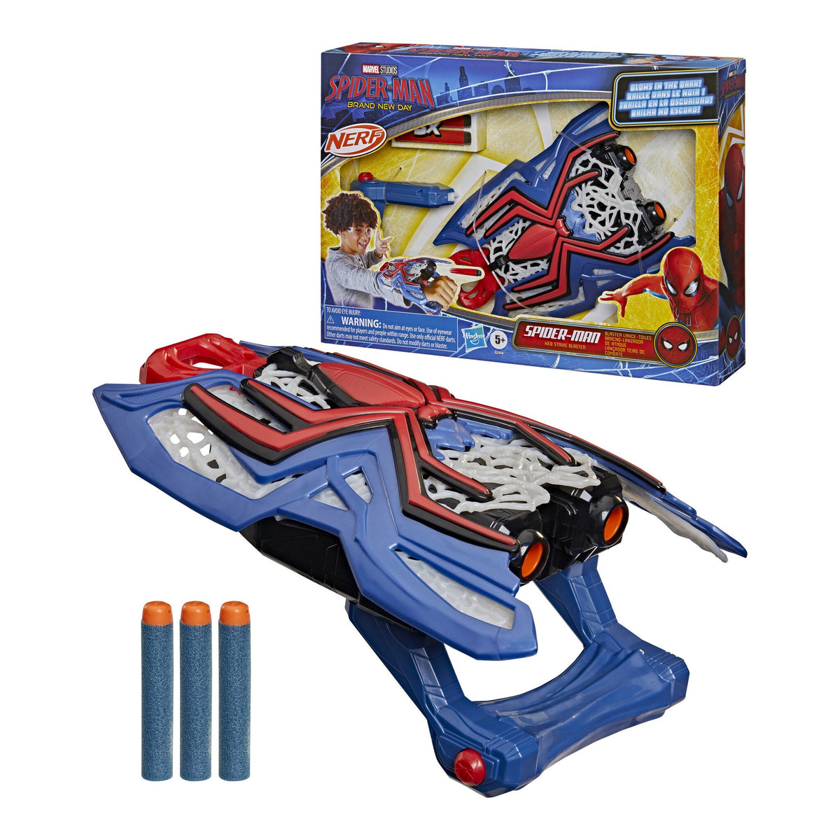 Nerf Spider-Man Web Strike Blaster