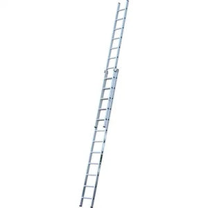 Youngman Trade 200 2 Section Push Up Extension Ladder - 3.66m - 6.27m