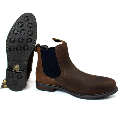 Blacksmith Mens Dealer Boots - Dark Brown