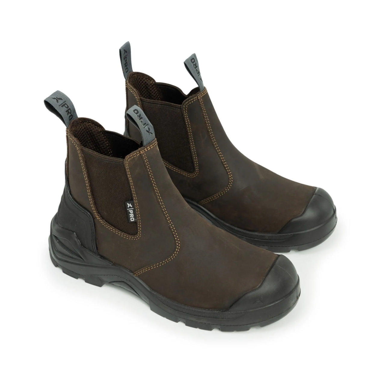 Xpert Hutton Safety Dealer Boot S3L Brown XPP2050 - Lightweight Composite Toe