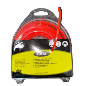 Ama Square Nylon Trimmer Line 3.3mm x 9m