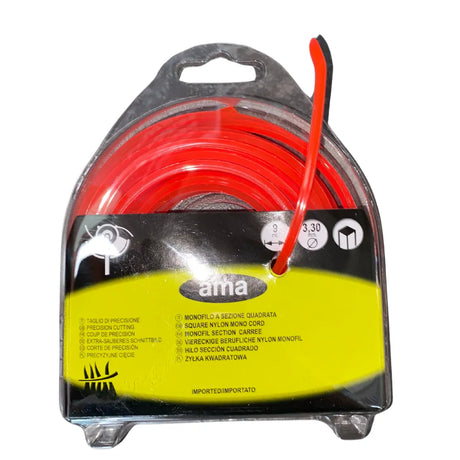 Ama Square Nylon Trimmer Line 3.3mm x 9m