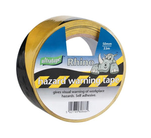 Black & Yellow Hazard Tape