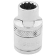 Draper HI-TORQ 12 Point Socket, 3/8" Sq, Dr, 8mm