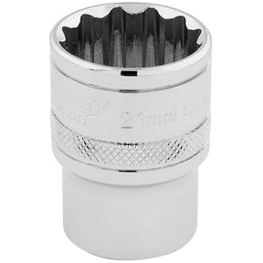 Draper Sockets 12 Point 1/2'' Drive (Single) - 21mm