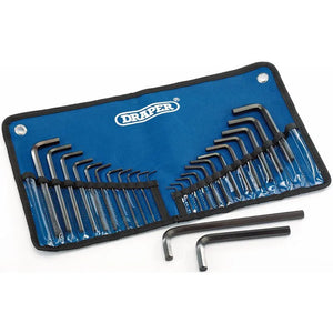 Draper Metric/Imperial Combined Hexagon Key Set (25 Piece)