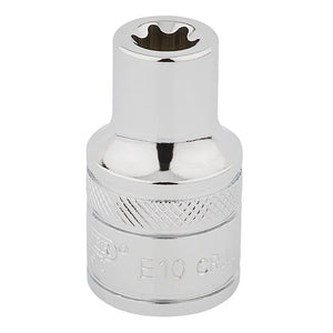 Draper TX-Star Socket, 1.2" Sq. Dr. E10