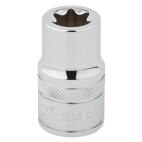 Draper TX-Star Socket, 1.2" Sq. Dr. E14