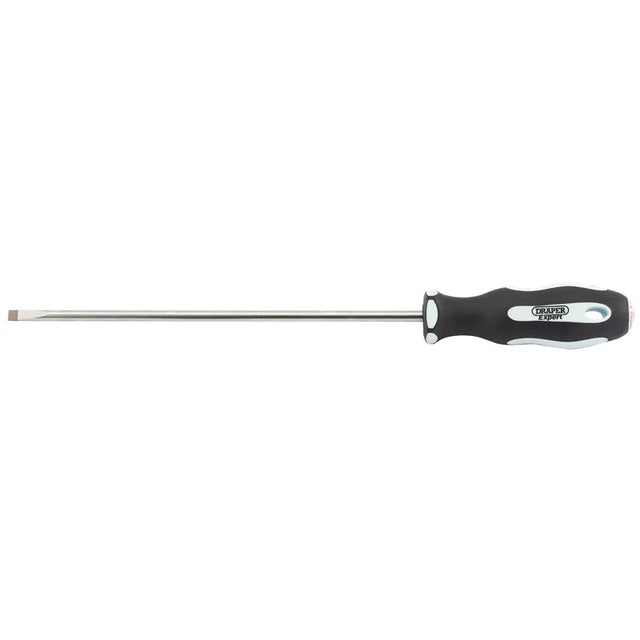 Draper Plain Slot 5.5 x 200mm Soft Grip Parallel Tip Screwdriver
