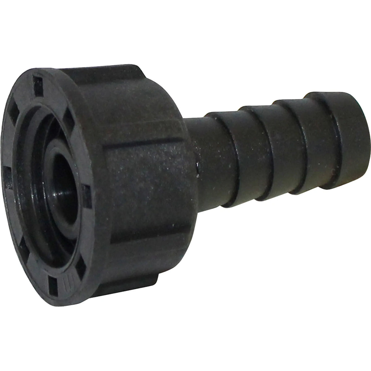 Female Spigoted Cap and Liner - Polypropylene Hosetail 1/2" BSP x 13mm