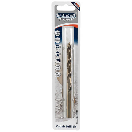 Draper HSS Cobalt Drill Bit, 10.0mm