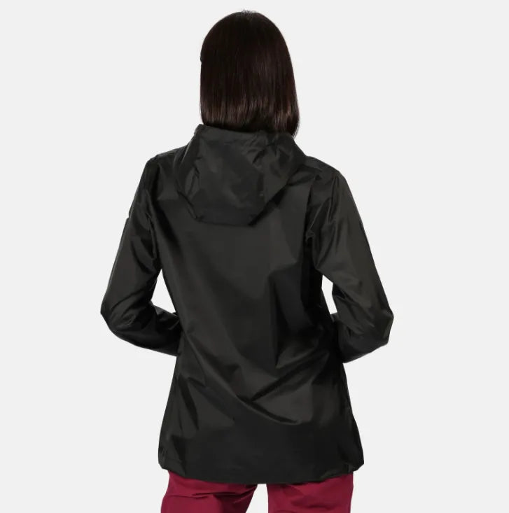 Regatta Kimberley Walsh Pack-It III Lightweight Waterproof Packaway Walking Jacket Black