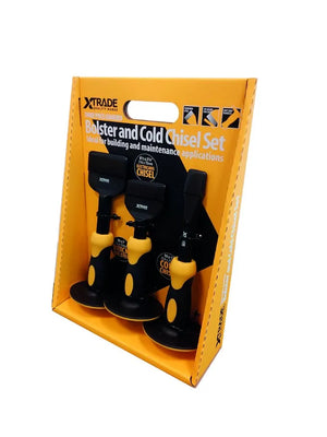 Atko Xtrade Guarded Bolster & Chisel Set 3pc
