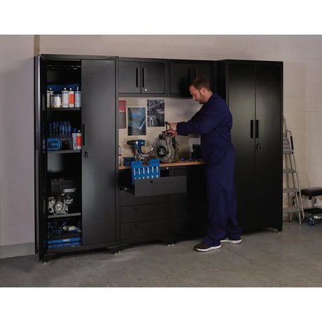 Draper Double Garage Workstation