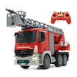 Jamara Mercedes-Benz Antos Fire Truck with Turnable Ladder 1:20 2.4GHz 