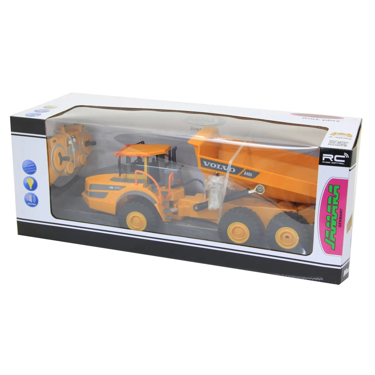 Jamara Dump Truck Volvo A40G 1:20 2.4GHz