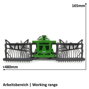 Jamara Fendt Water Tank with Hose Dispenser - 450ml Capacity RC Tractor Attachment