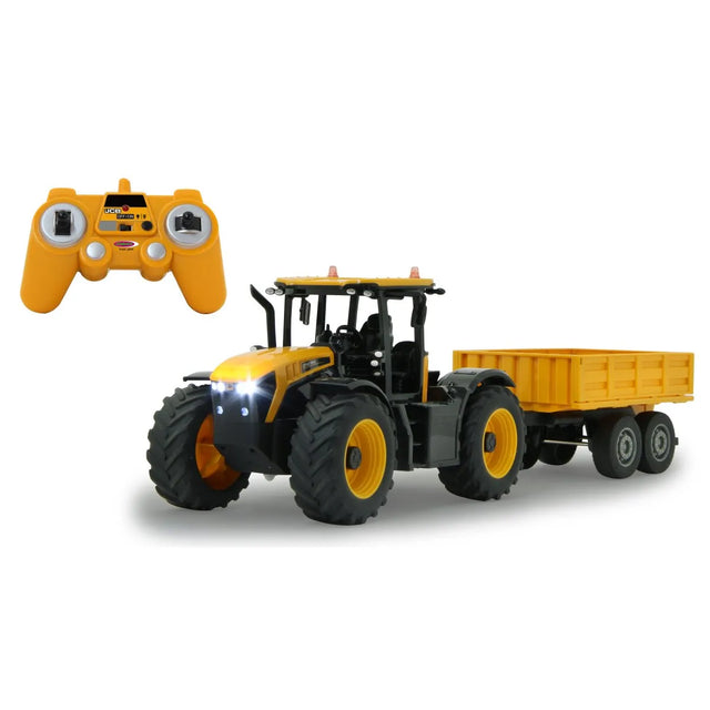 Jamara JCB Fastrac Tractor with tipping trailer 2,4GHz - Scale 1:24