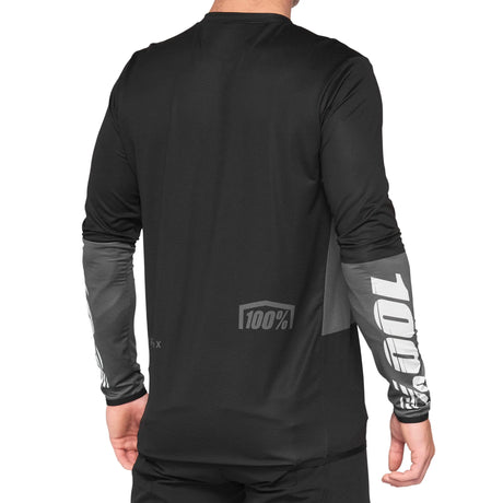 100% R-Core Jersey Black