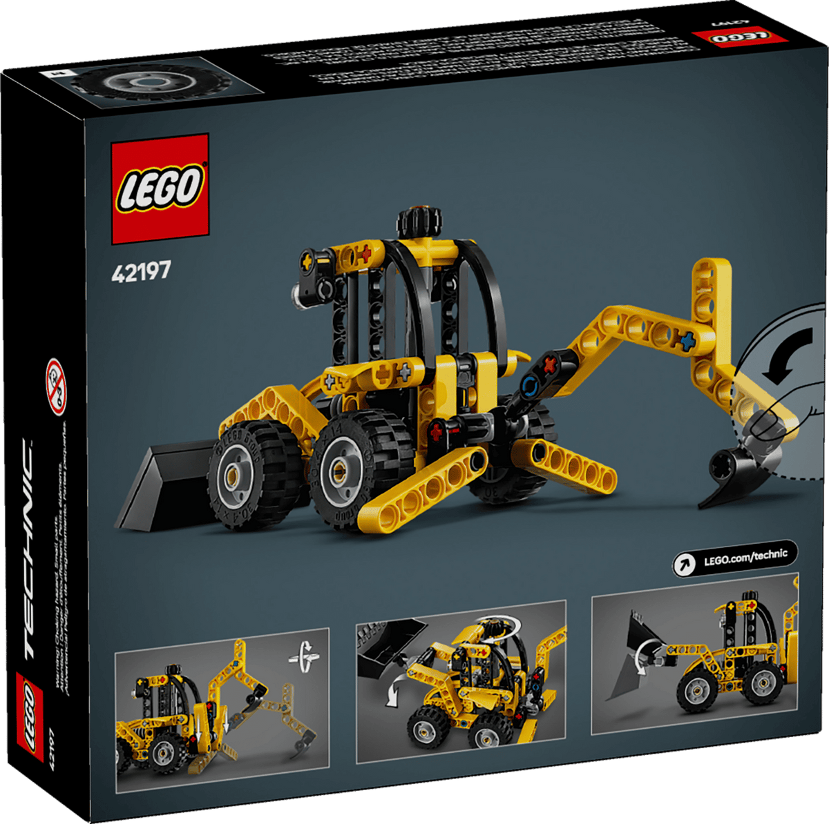 LEGO 42197 Backhoe Loader Digger