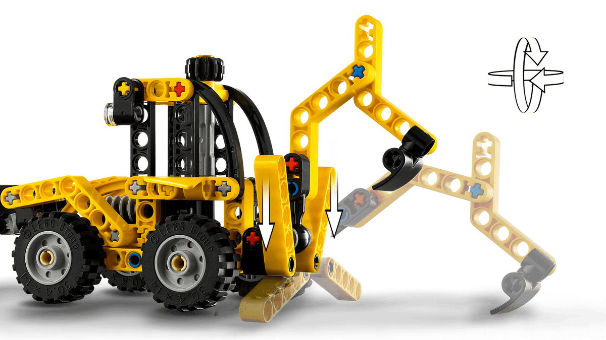 LEGO 42197 Backhoe Loader Digger