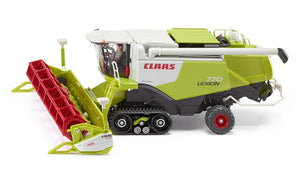 Siku Claas Lexion 770 on Tracks with Transport Trailer