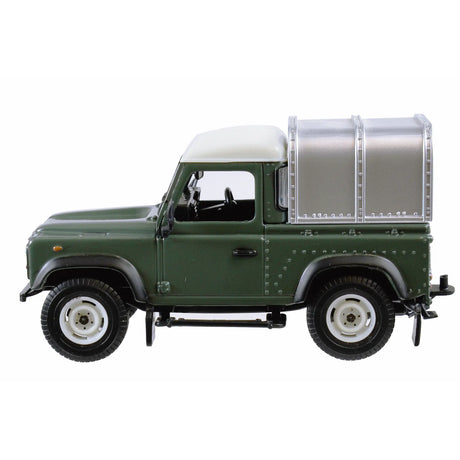 Britains Land Rover Defender 90 with Canopy - 1:32 Scale Keswick Green Model