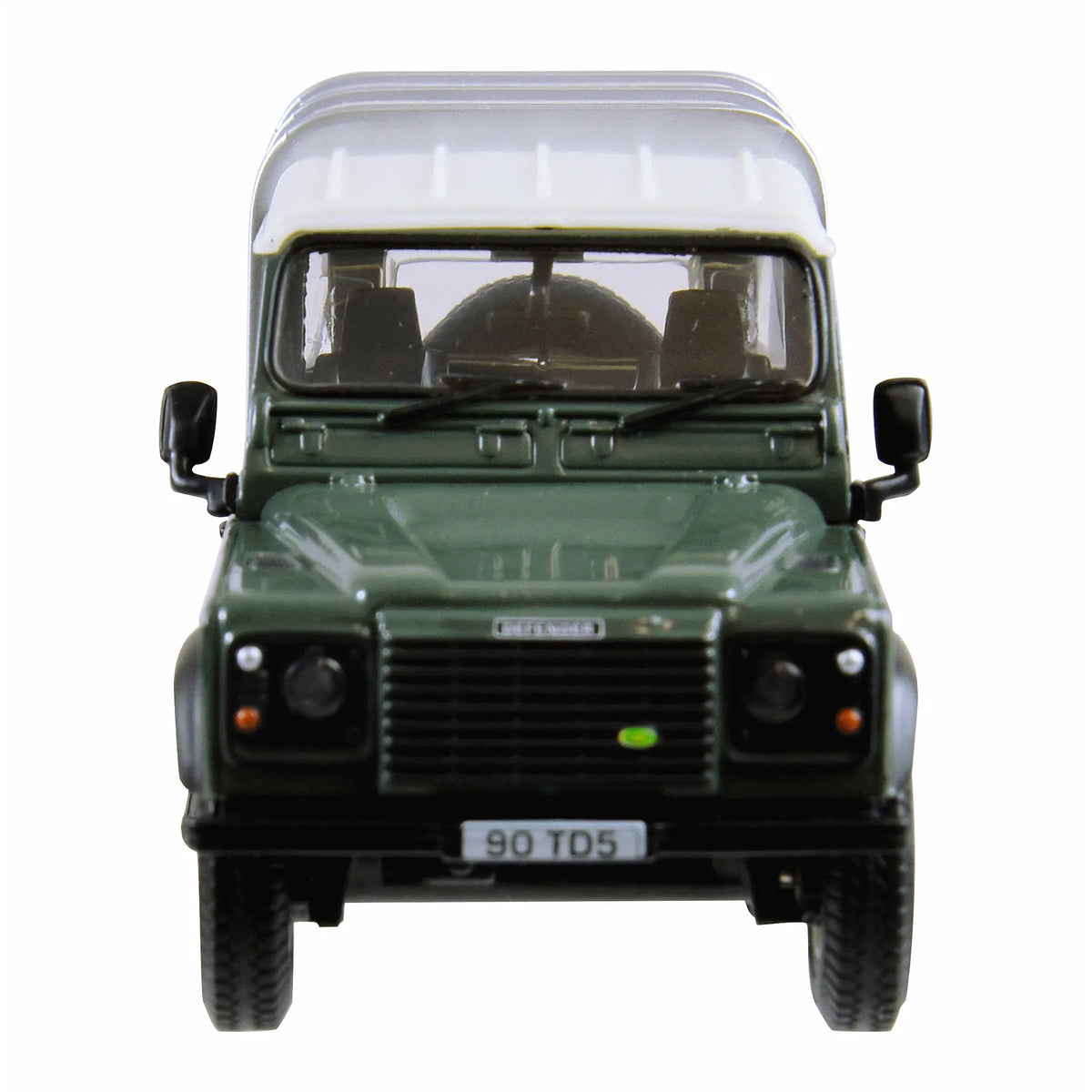 Britains Land Rover Defender 90 with Canopy - 1:32 Scale Keswick Green Model