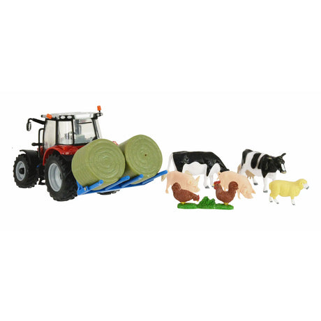 Britains Massey Ferguson 5612 Tractor Play Set 1:32 Scale 43205 