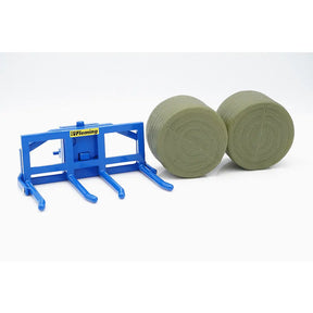 Britains Fleming Double Bale Lifter 1:32 Scale Farm Accessory 43265