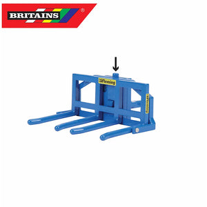Britains Fleming Double Bale Lifter 1:32 Scale Farm Accessory 43265