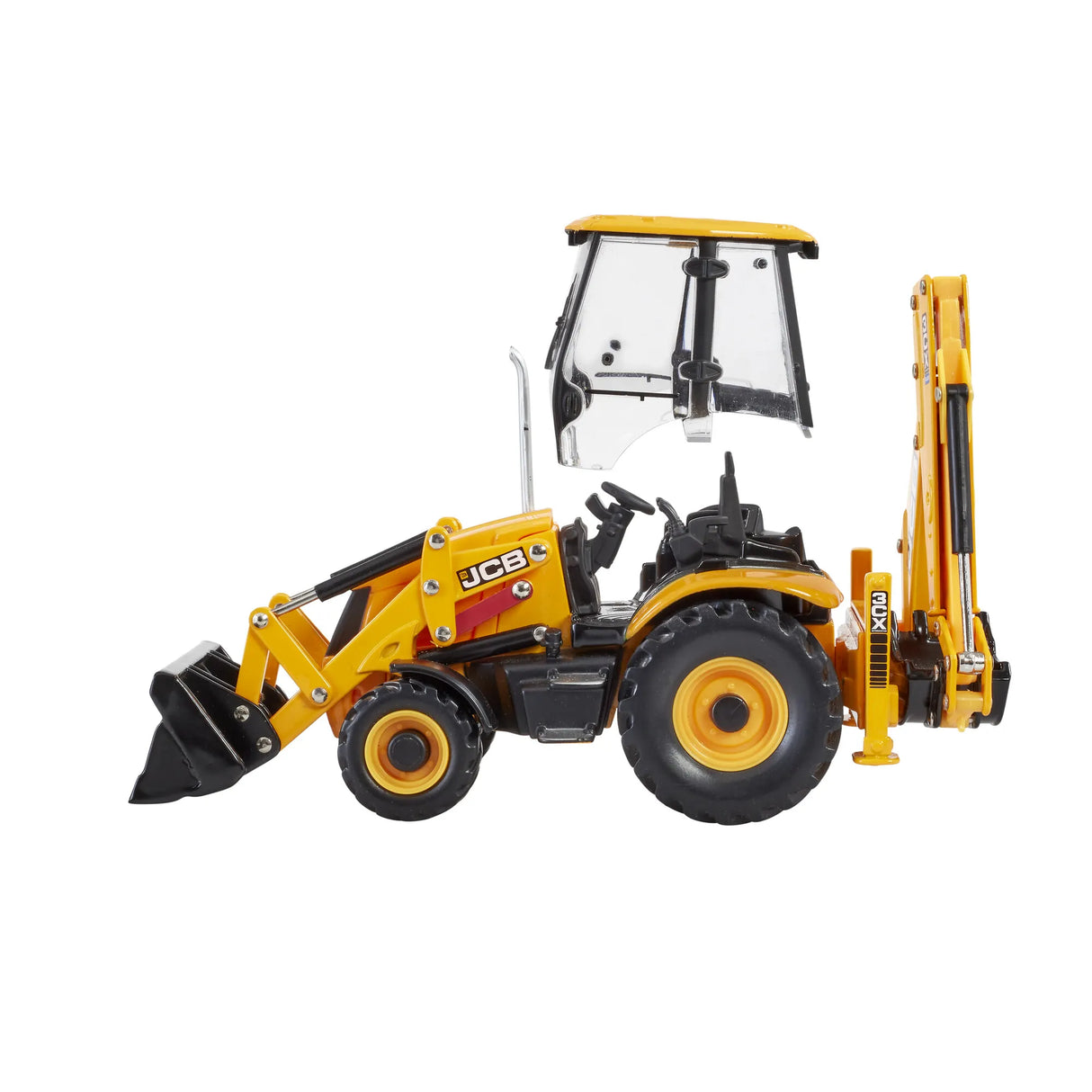 Britains JCB 3CX Plus Sitemaster Backhoe Loader 1:32 Scale Model 43343