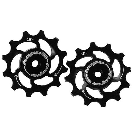 Hope 12 Tooth Jockey Wheels Black