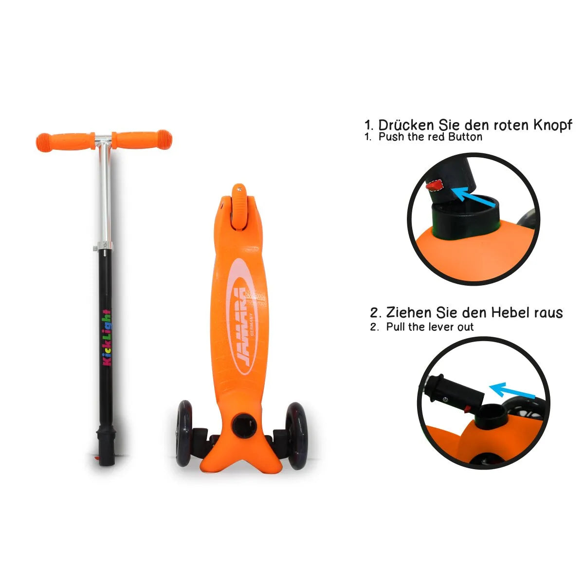 Jamara KickLight Scooter