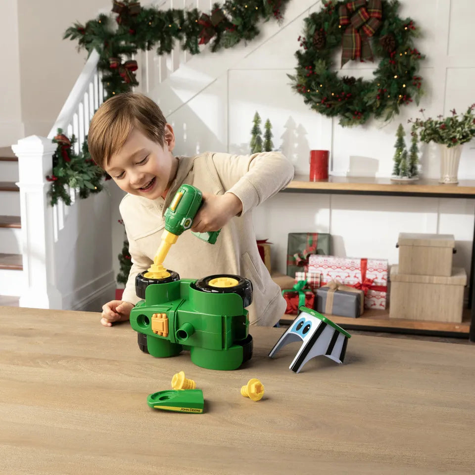Tomy John Deere Build-A-Buddy Johnny Tractor