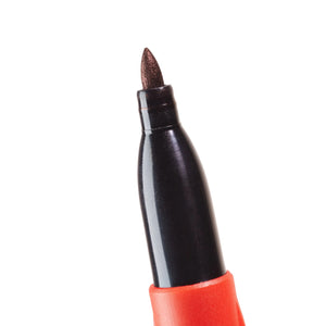 Milwaukee INKZALL Metal Marker – Black Permanent Construction Marker, 1mm Tip