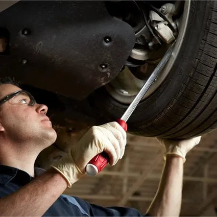 Milwaukee 48229214 4‑Piece I‑Beam Pry Bar Set - 8", 12", 18", 24" Bars in Storage Tray