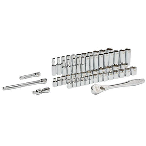 Milwaukee 3/8" Ratchet and Socket Set - 56-Piece