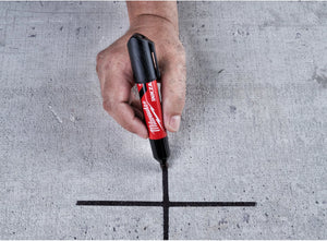 Milwaukee INKZALL Chisel Tip Marker - Black, 6.2mm for Tough Surfaces