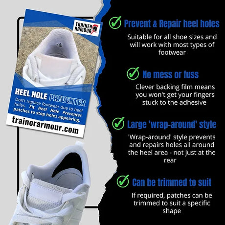 Trainer Armour - Heel Hole Preventer