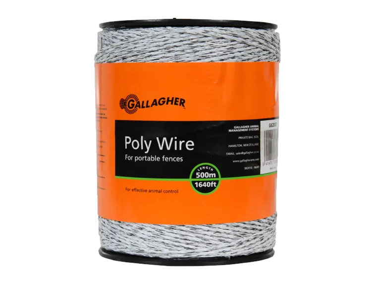 Gallagher Poly Wire 500m
