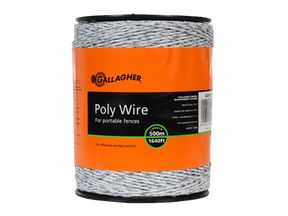 Gallagher Poly Wire 500m