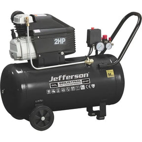 Jefferson 50 Litre 2HP 8 Bar Compressor (230V)