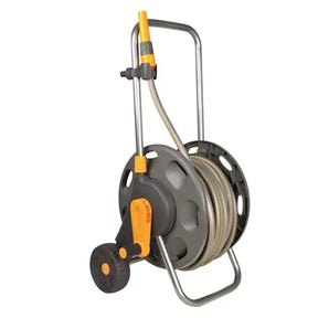 Hozelock 60m Hose Cart & 30m Hose And Fittings