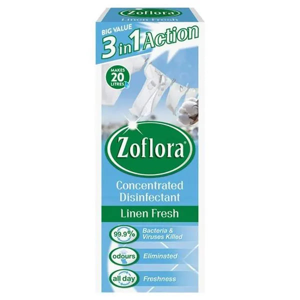 Zoflora Linen Fresh Concentrated Disinfectant 120ml
