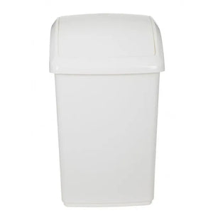 Whitefurze Swing Bin 50L Cream