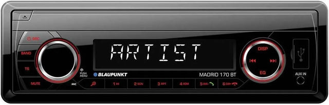 Blaupunkt Madrid 170 BT 230 MP3 Tuner Bluetooth 2.0 Front USB and Aux-In SD