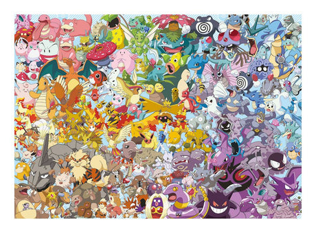 Challenge Pokemon 1000 Piece Jigsaw Puzzle